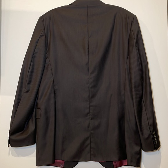 BURBERRY Mens Wool Sport Coat BLACK / 46L - Picture 5 of 11